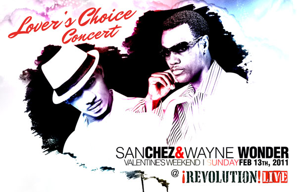 Sanchez and Wayne Wonder Valentines Concert